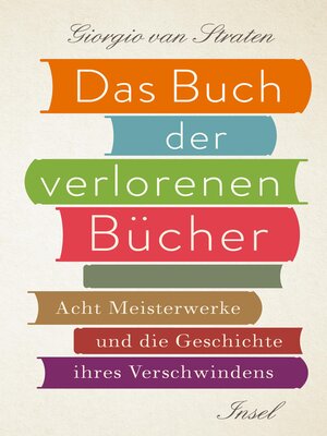 cover image of Das Buch der verlorenen Bücher